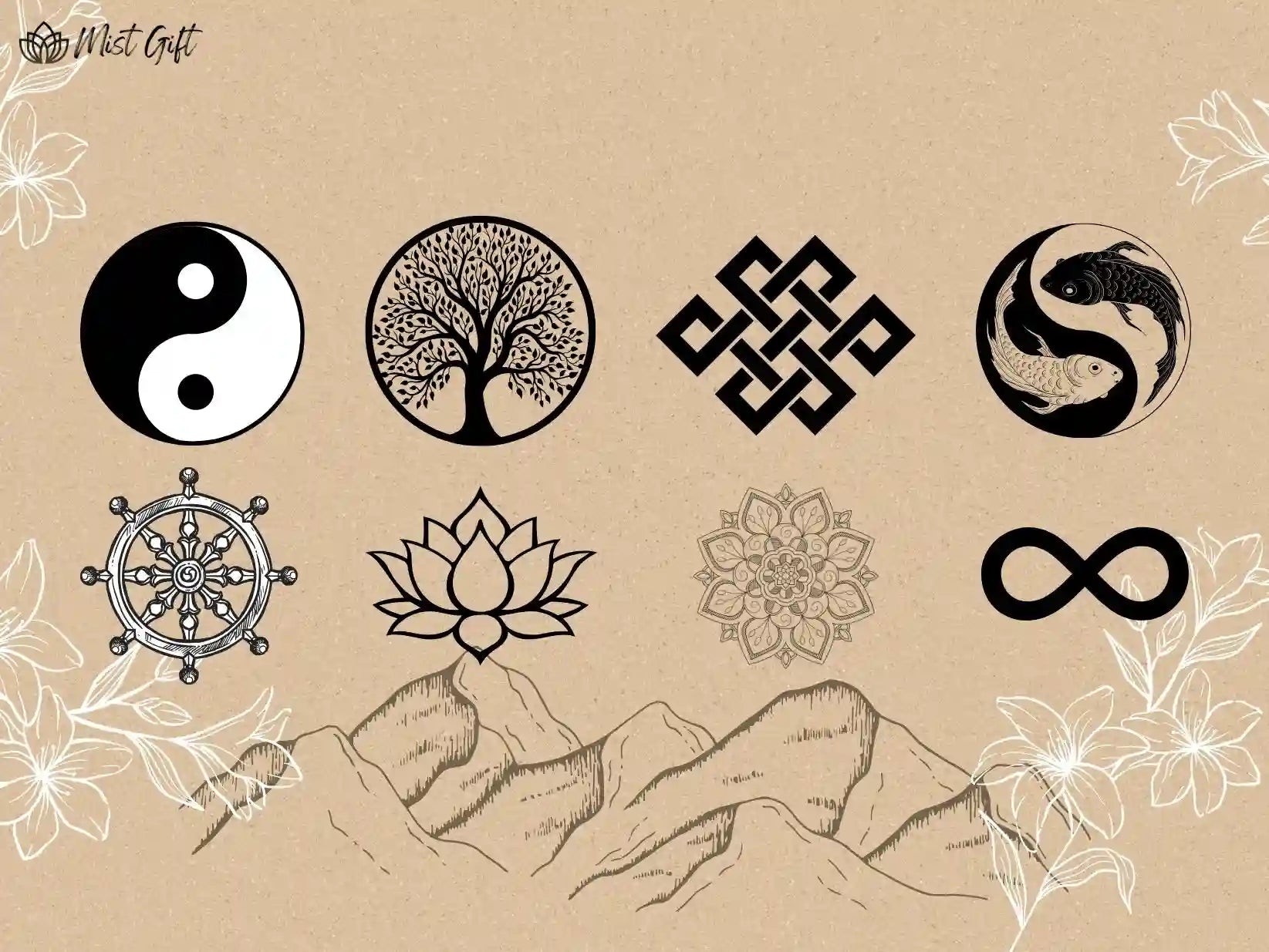 Finding Your Center: 8 Timeless Symbols of Balance & Inner Peace – An Expanded Exploration