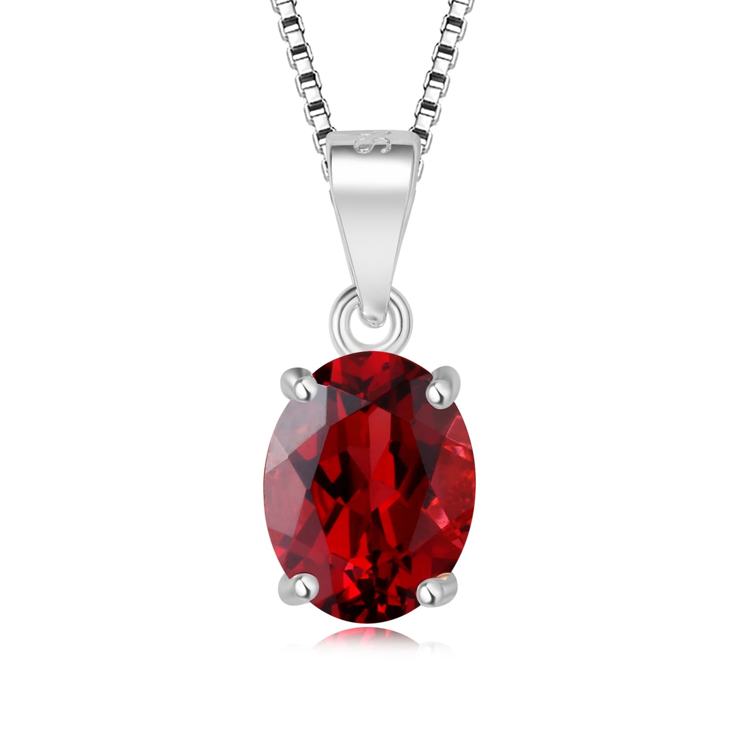 Mistgift Pendant Necklace Made of Healing Crystals Including Citrine, Amethyst, Topaz and Garnet
