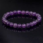 Mistgift Natural Amethyst Inner Peace & Healing Beads Bracelet