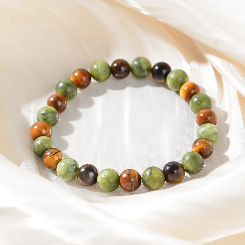 Mistgift Natural Stone Prosperity and Abundance Attracting Bracelet