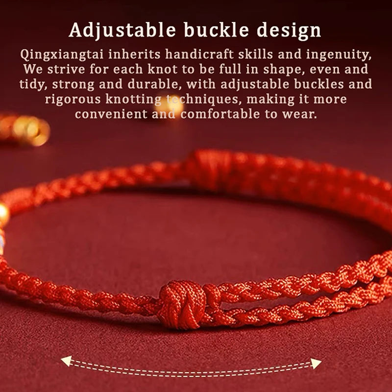 Mistgift Koi Fish Red String Lucky Bracelet Gift