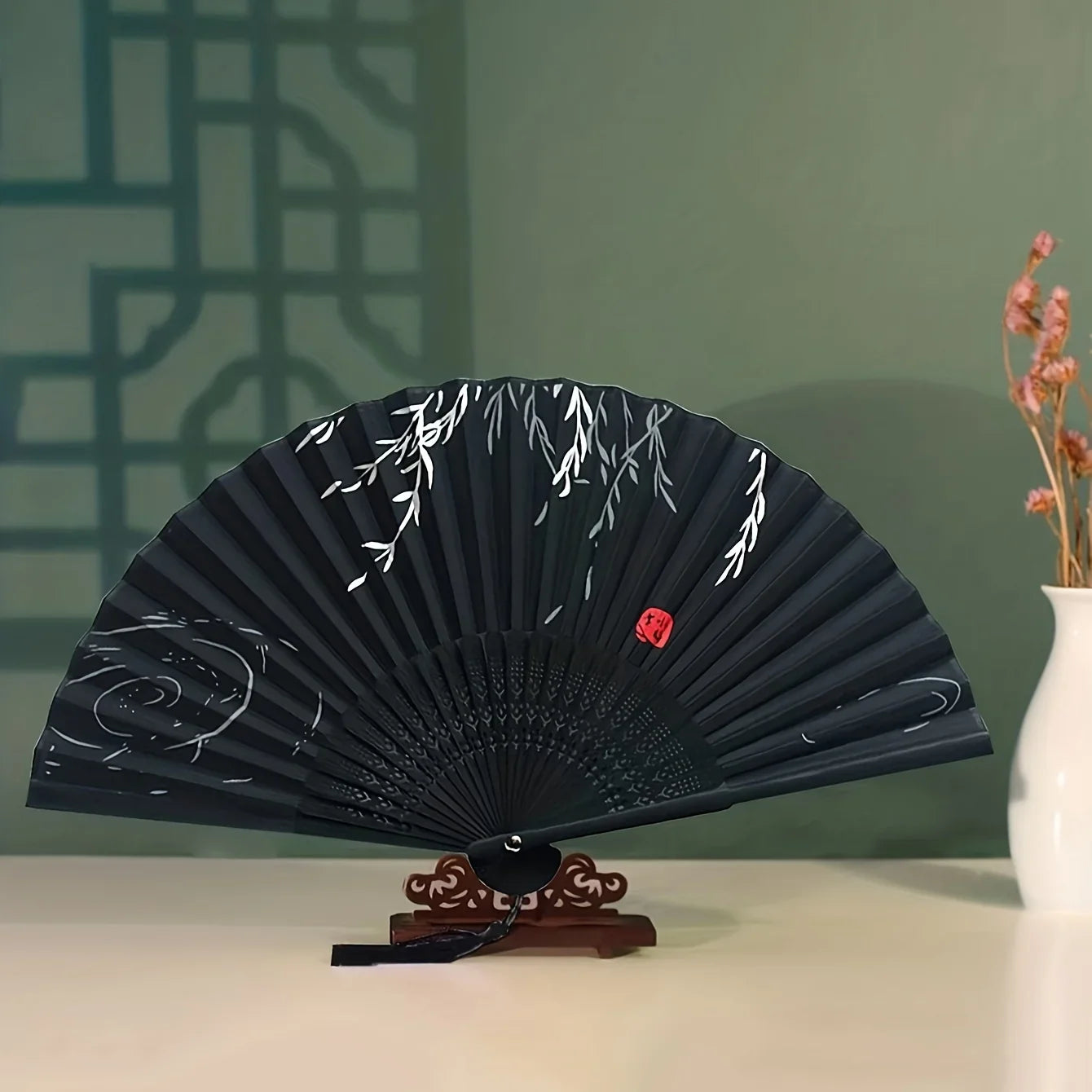 Mistgift Bamboo Folding Fan