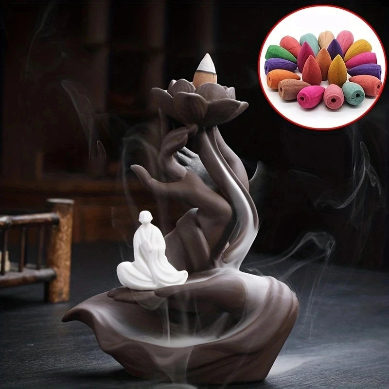 Mistgift Mixed Flavor of Natural Incense Including Lavender Sandalwood Aloes etc. Gift